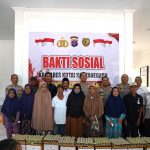 Camat Loa Kulu Hadiri Kunjungan Kerja Kapolres Kukar ke Polsek Loa Kulu, Dirangkai Bakti Sosial