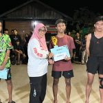 Kasi Trantib Kecamatan Loa Kulu Hadiri Kegiatan Purnama Street Run Ramadan di Desa Loh Sumber