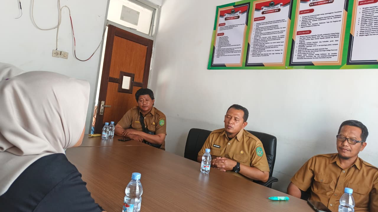 Monitoring Tahapan Penjaringan Bacal Anggota BPD Sumber Sari
