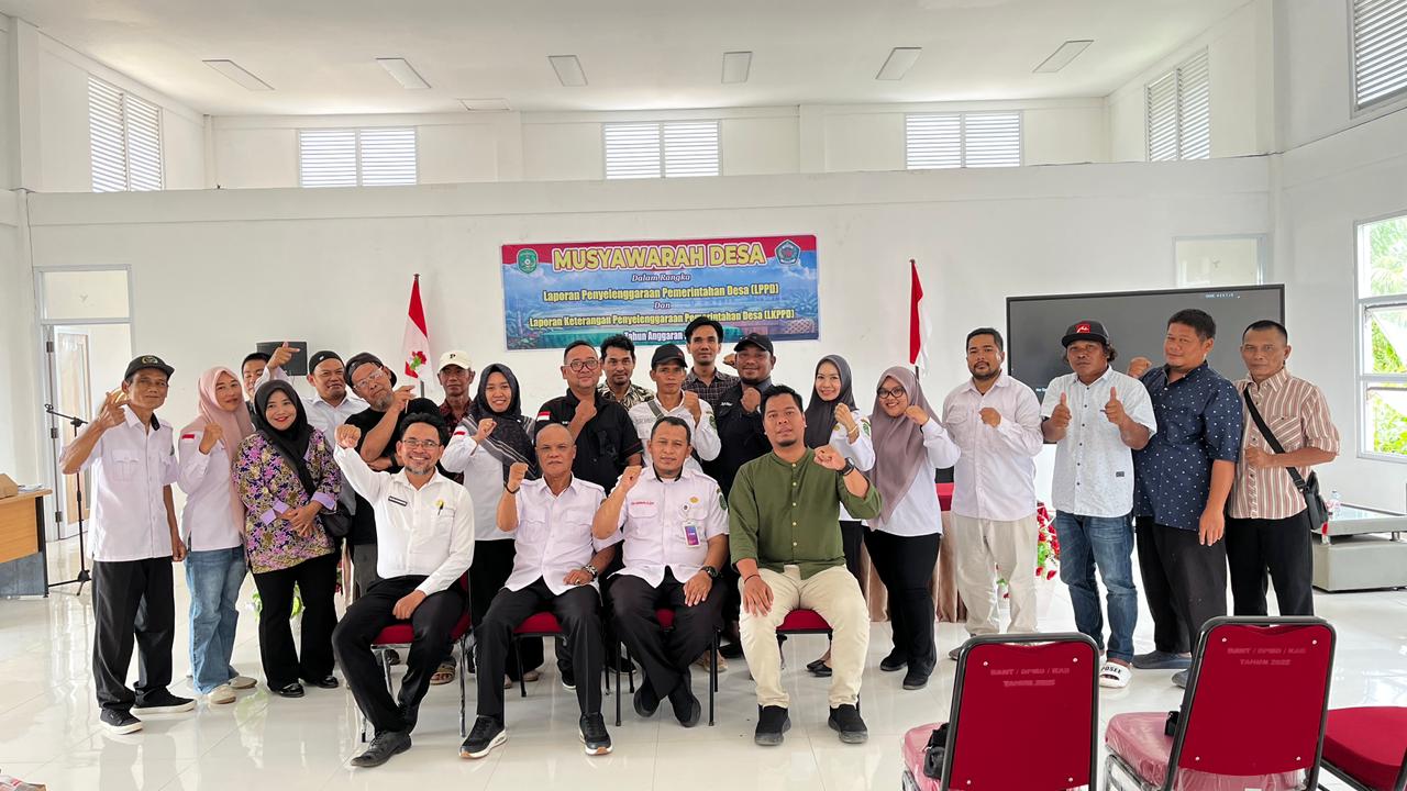 Musyawarah Desa Sepakat Bahas LPPD dan LKPPD 2025,