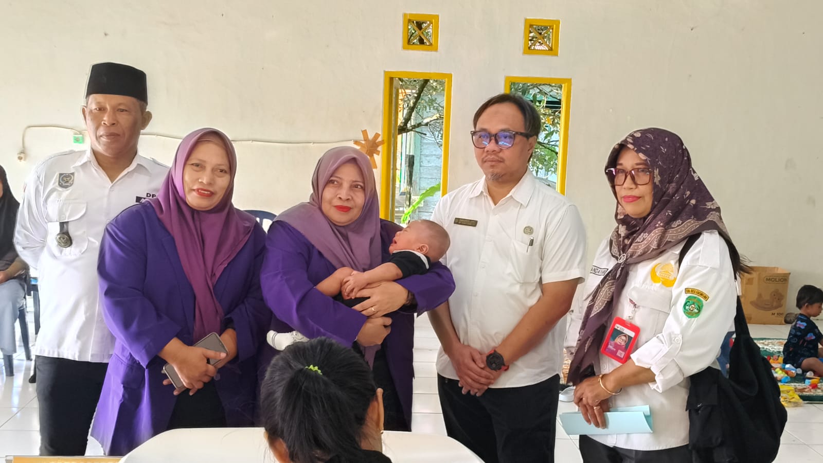 Peringati Hari Posyandu Nasional, TP Posyandu Kecamatan Loa Kulu Gelar Pelayanan Serentak di Seluruh Desa