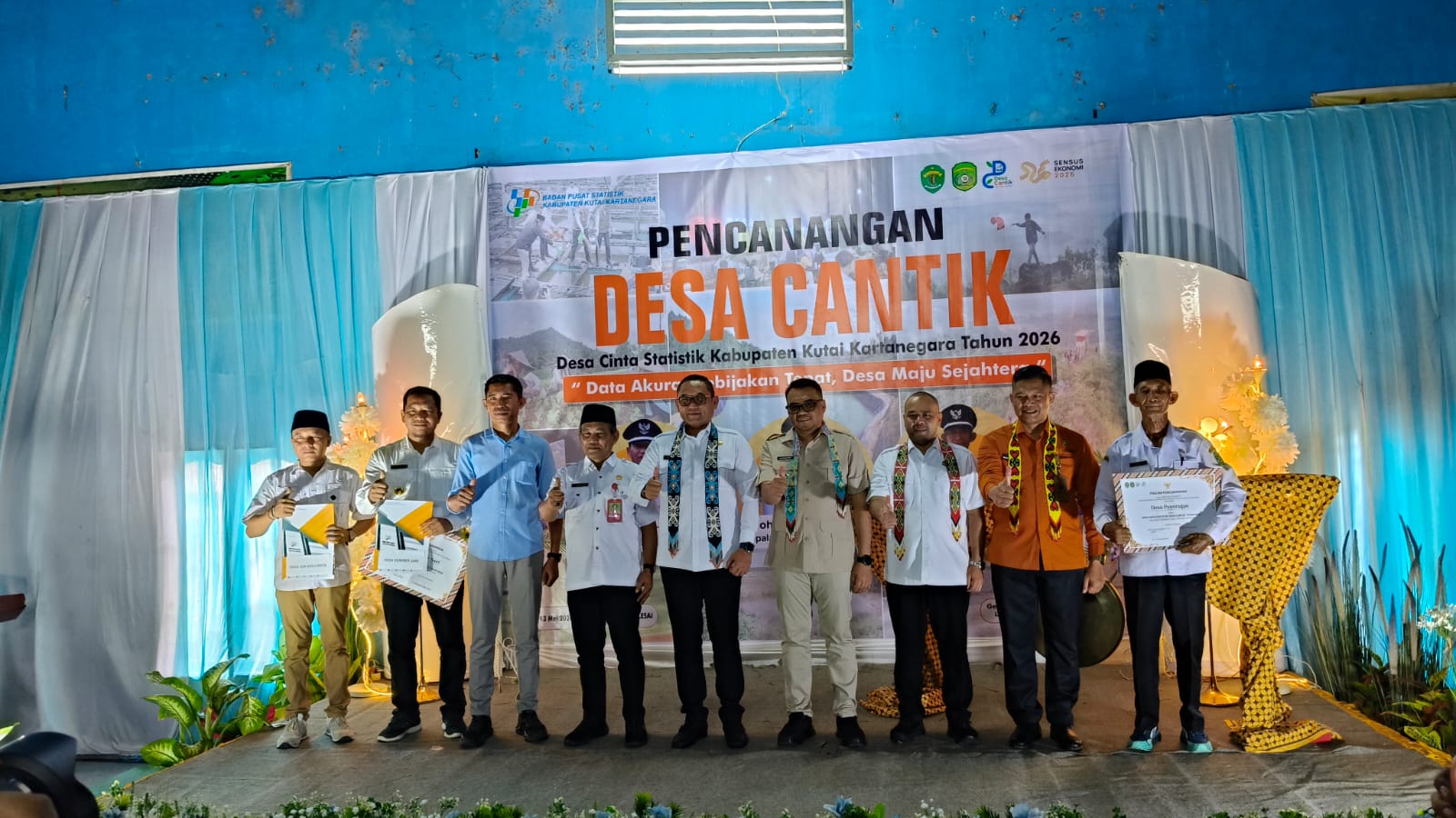 Pencanangan Desa Cantik di Desa Loa Kulu Kota Berlangsung Meriah, Dihadiri Wakil Gubernur Kaltim dan Bupati Kukar