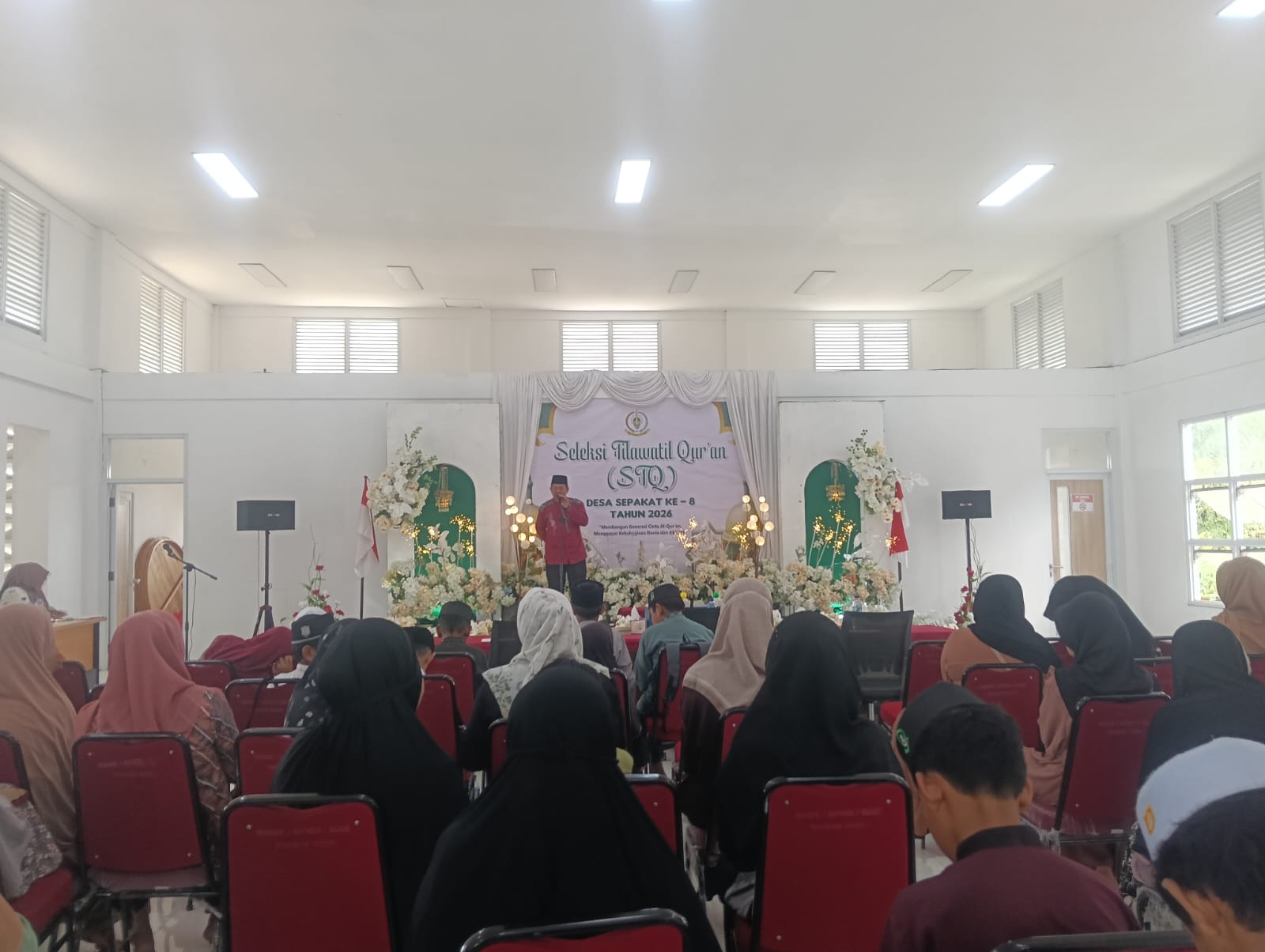 Pemdes Sepakat Gelar STQ, Kasi Kessos Kecamatan Loa Kulu Turut Hadir Berikan Dukungan