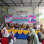 Kasi Pemerintahan Kecamatan Loa Kulu Hadiri Musdes Rembug Stunting di Desa Ponoragan