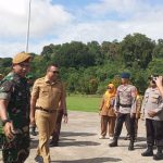 Kasi Trantib Loa Kulu Hadiri Penerimaan Alutsista dan Materi Kesisteman MLRS ITBM di Yonarmed 22/Kesuma Wirra