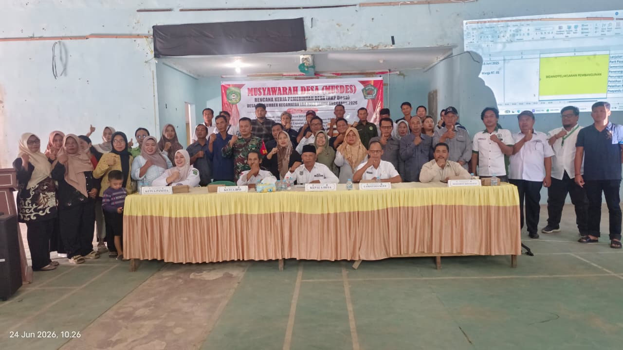 Kasi Pelayanan Umum Kecamatan Loa Kulu Hadiri Musdes RKPDes Desa Loh Sumber, Perkuat Sinergi Perencanaan Pembangunan Desa