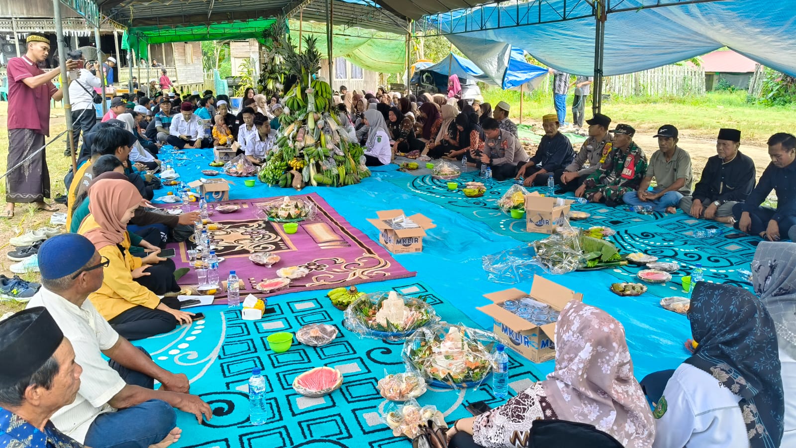 Sekcam Loa Kulu Hadiri Sedekah Bumi dan Bersih Dusun di Dusun II Tudungan, Wujud Syukur dan Pelestarian Tradisi Masyarakat