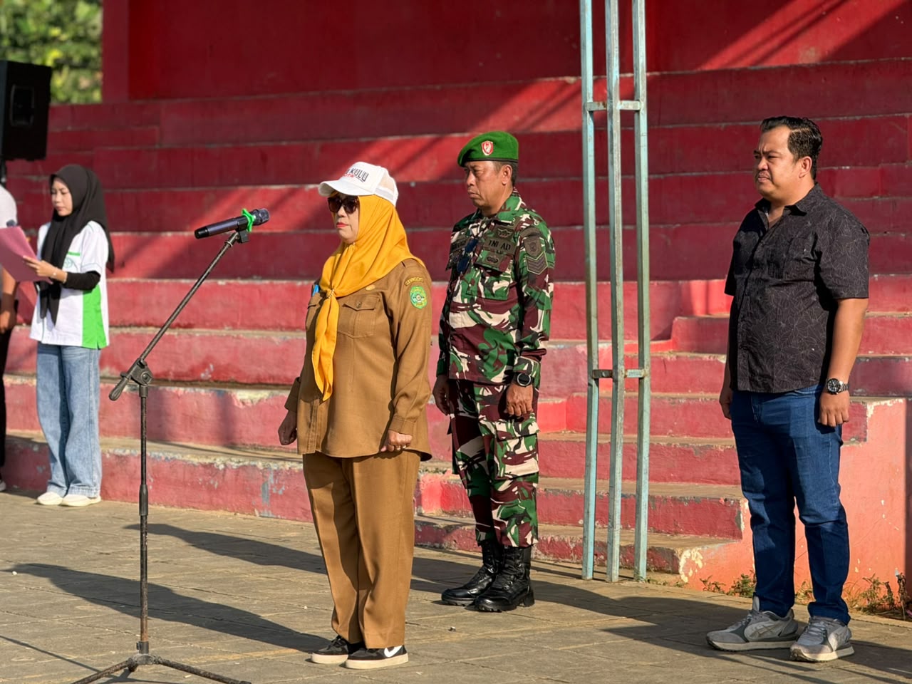 Siap Emban Tugas Mulia di HUT RI ke-81, Pelatihan Paskibraka Kecamatan Loa Kulu Resmi Dimulai