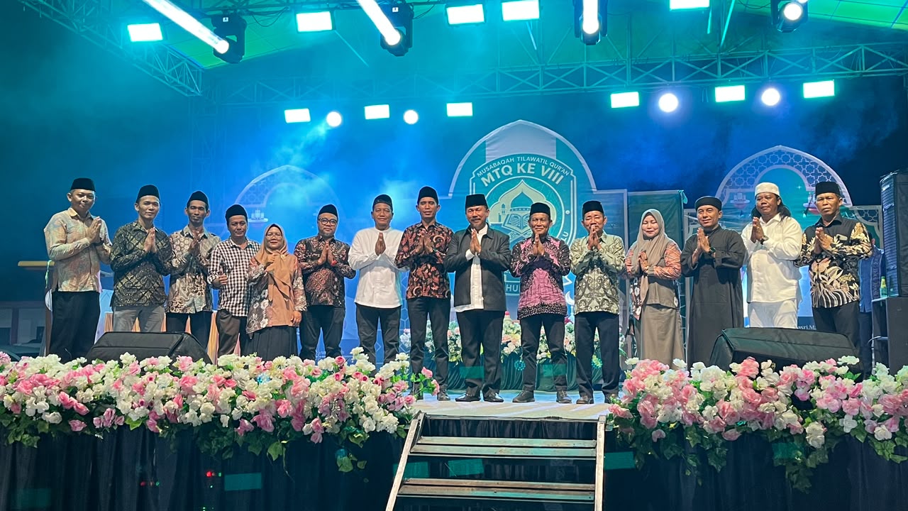 Sekda Kukar Resmi Tutup MTQ ke-8 Tingkat Kecamatan Loa Kulu, Desa Sepakat Raih Juara Umum