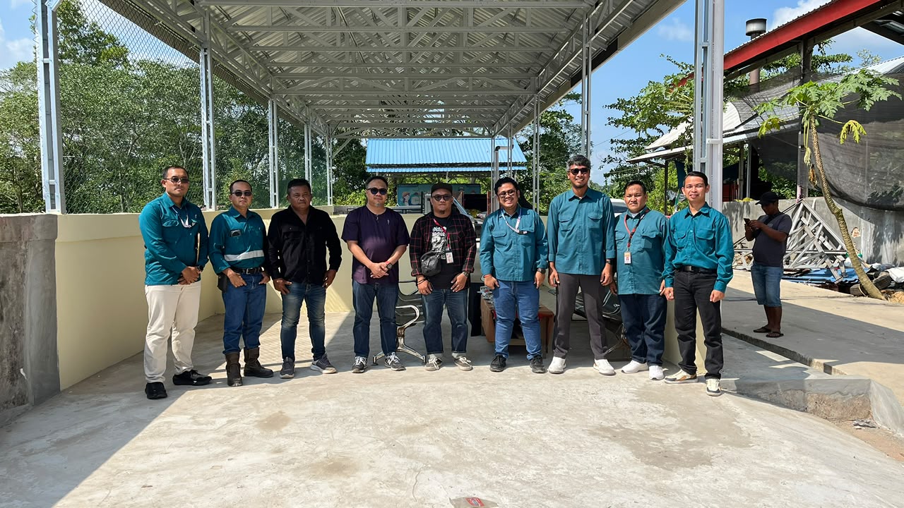 Perkuat Pengelolaan Sampah, Sekcam Loa Kulu Cek Bangunan Bantuan PT MHU di TPS3R Barokah