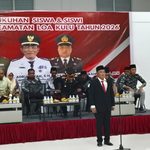 Pengukuhan Paskibraka Kecamatan Loa Kulu, Camat Sampaikan Pesan dan Pamit Menjelang Purna Tugas