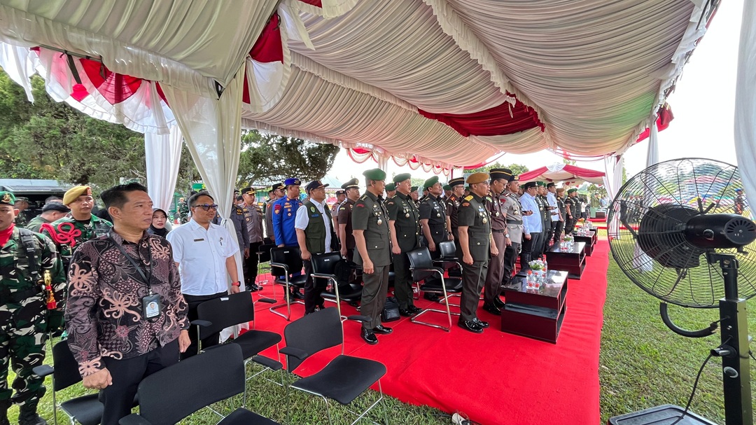 Sekcam Loa Kulu Hadiri Peresmian Batalyon Armed 22/Kesumawira di Desa Jembayan