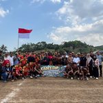 Camat Loa Kulu Hadiri Ceremony Pembukaan Turnamen Sepak Bola Sungai Payang Cup