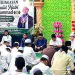 Sekcam Loa Kulu Hadiri Peringatan Maulid Nabi Muhammad SAW di Masjid Al Haqqul Masnyur Desa Sepakat