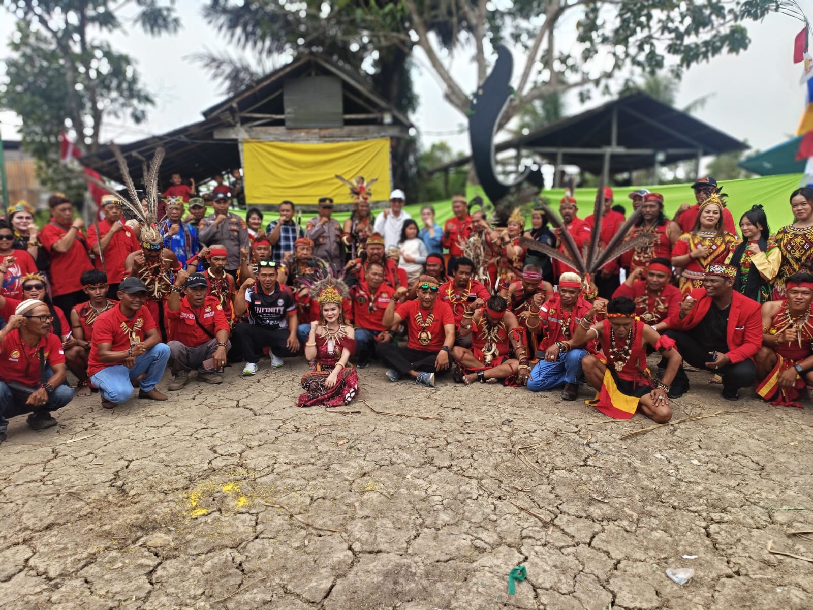 Launching Tiga Benda Pusaka Terbesar di Dunia, Jadi Momentum Pelestarian Warisan Budaya di Loa Kulu