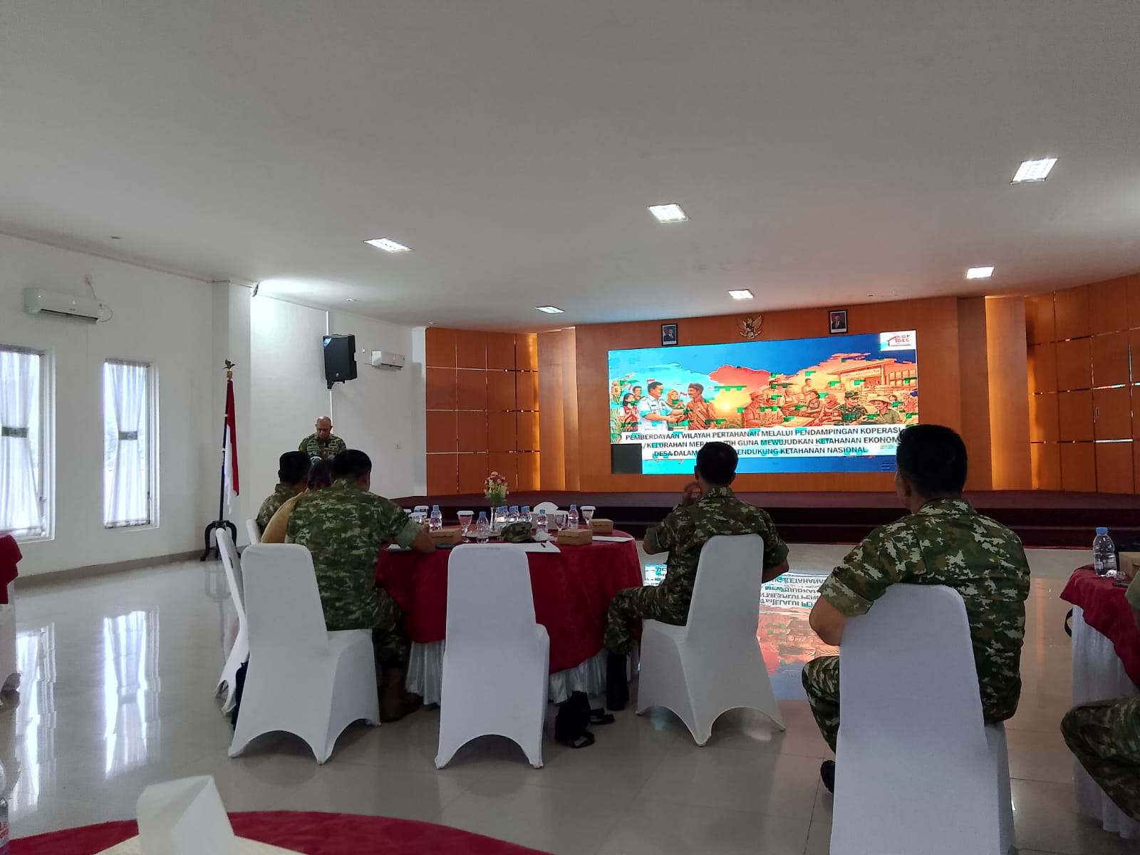 Kasi Pemerintahan Kecamatan Loa Kulu Hadiri Audiensi dan Pengumpulan Data Kajian Strategis Sahli Kasad