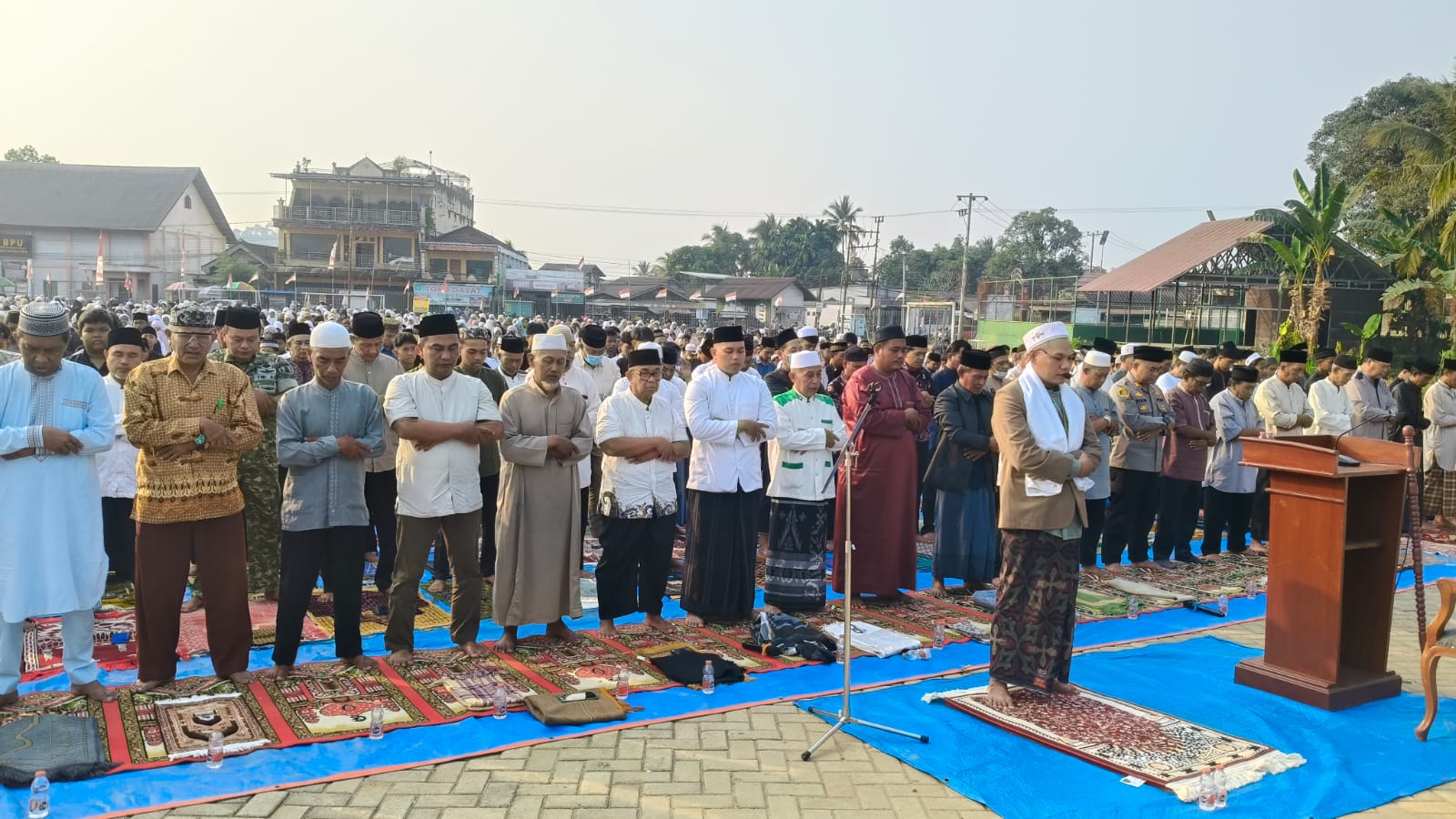 Kecamatan Loa Kulu Gelar Salat Istisqa, Masyarakat Bersama Memohon Turunnya Hujan