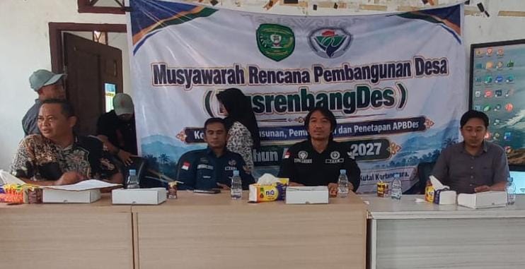 Kasi PMD Loa Kulu Hadiri Musrenbangdes Jonggon, Perkuat Perencanaan Pembangunan Desa