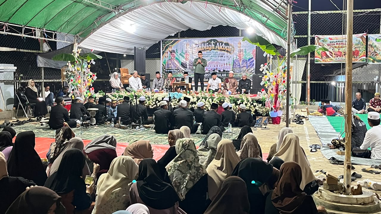 Doa Bersama Warnai Peringatan HUT ke-44 Desa Margahayu