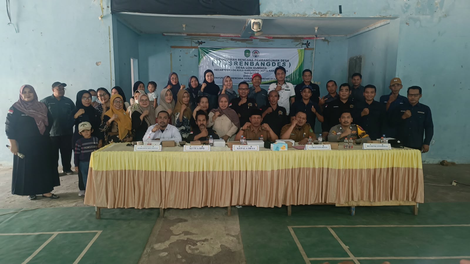 Kasi Pemerintahan Kecamatan Loa Kulu Hadiri Musrenbang Desa Loh Sumber, Bahas Penetapan RKPDesa Tahun Anggaran 2027