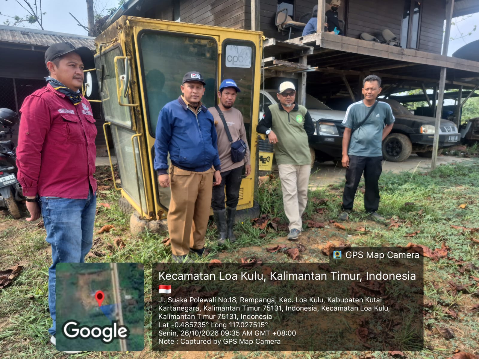 Kecamatan Loa Kulu Dampingi Pengukuran Tanah Aset Pemda di Desa Jongkang