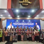 Sekcam Loa Kulu Hadiri Sosialisasi Strategi Wajib Belajar 1 Tahun Pendidikan Prasekolah 2026